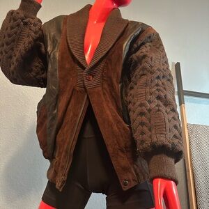 Saxony Vintage and rare to find Leather Jacket